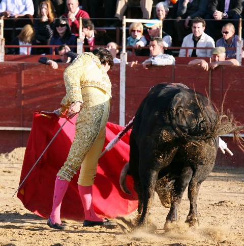 Aquì se puede apreciar también el manejo de la zocata.