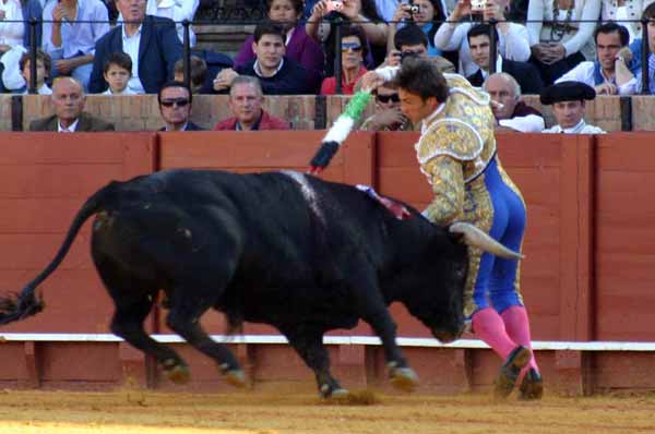 Un apretado par al violín, con banderillas extremeñas.