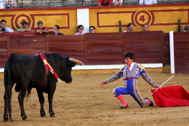 Y haciendo alarde de valor sereno. (FOTO: Gallardo)