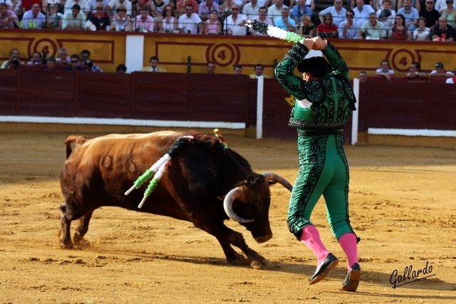 Asomándose al balcón. (FOTO:Gallardo)