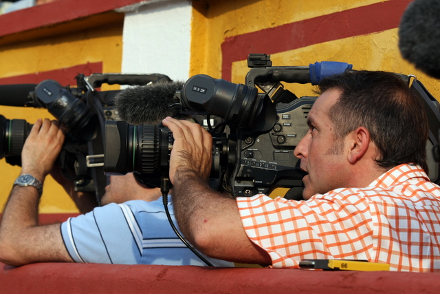 Edu Montes, de Toros para todos, no perdió detalle. (FOTO: Gallardo)