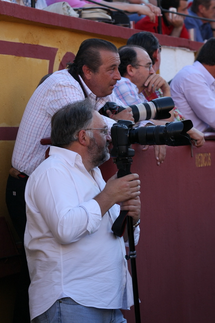 Hoy como 'jugaba' Morante hicimos pleno. (FOTO: Gallardo)