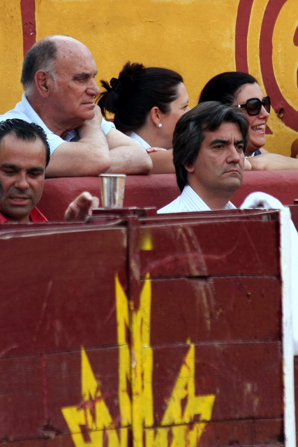 Los Lozano, como Jose Moreno, a ver a su torero. (FOTO: Gallardo)