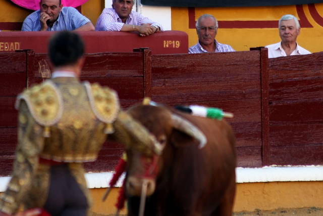 Los Piriz orgullosos del juego de su ganado. (FOTO: Gallardo)