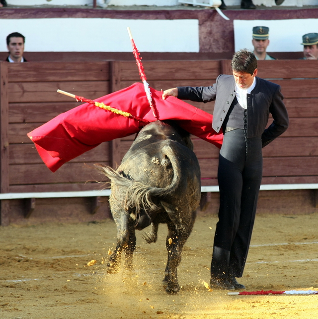 La tauromaquia de Barrera siempre tuvo un tinte amanoletada.