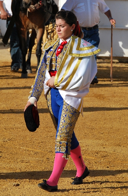 María del Mar Santos con paso firme.