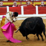 Remate de Ferrera a una serie de verónicas. (FOTO:Gallardo)