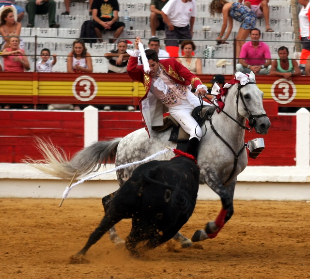 Tenorio lo intentó todo en el tercio de banderillas. 