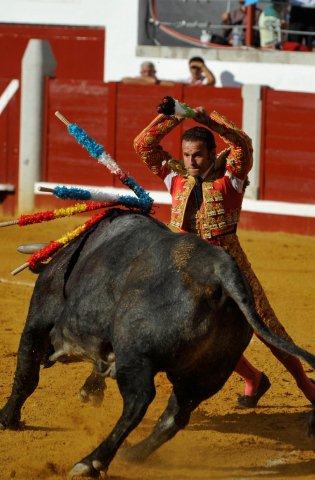 Los colores extremeños en todo lo alto.