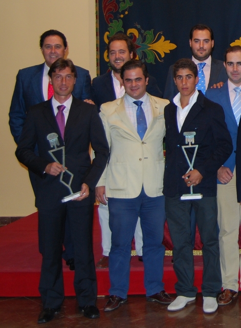 Jesús Talaván y Rafael Cerro con sus trofeos. (FOTO:Mery Ferraro)