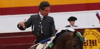 Leonardo Hernández el pasado domingo en Zafra. (FOTO:Gallardo)