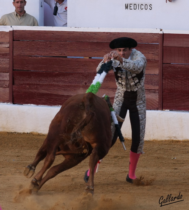 Fernando González en el arriesgado par que le sopló al de Píriz.