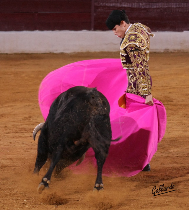 Las navarras de Tomás Campos en el quite al sobrero de Marca.