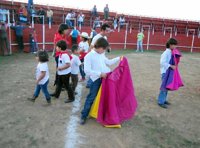 El taller de Tauromaquia funcionó de maravilla.