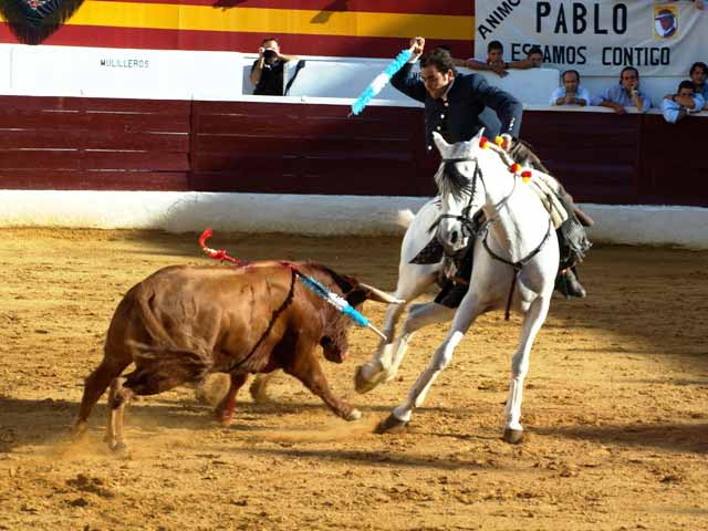 Pablo Ramos durante una actuación.