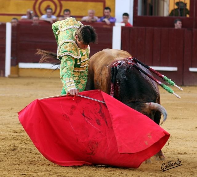 Miguel Ángel Perera la tarde que triunfó en la pasada feria de Badajoz. (FOTO: Gallardo)