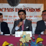 Miguel Ángel Perera durante la charla-coloquio. (FOTO: Gallardo)