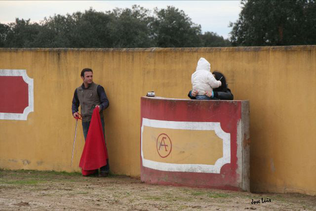 Al final todo el mundo disfrutó, tanto el torero, como los mayores y la pequeña Ana.