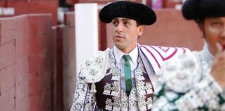 Fernando González en el ruedo de Las Ventas. (FOTO: Juan Pelegrín)