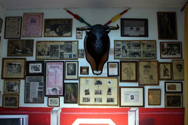 Rincón de Manolete, dedicado por completo a homenajear al Monstruo de Córdoba.