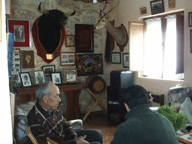 Hasta el famoso ciervo que les pudo causar una tragedia a Ferrera y a él, está presente entre los recuerdos. (FOTO:G. Fernández)