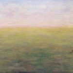 Boni, un conocedor extremeño, acrílico obra de Fernando Naranjo.