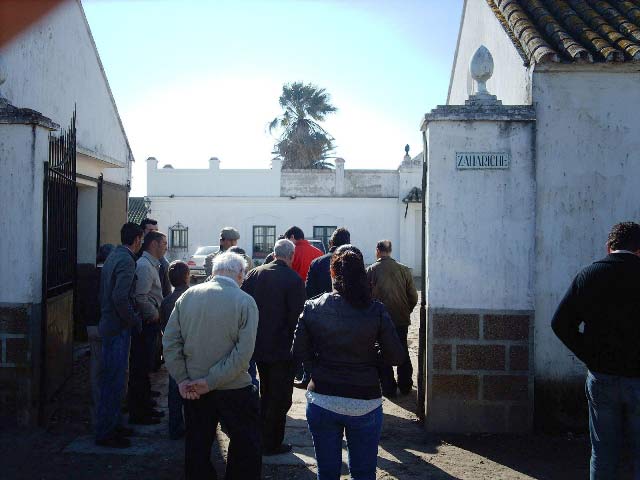 Entrando en 'Zahariche': Territorio del miedo.