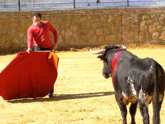 La faena al segundo toro fue más maciza.