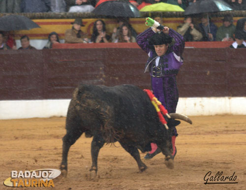 Guillermo Barbero, de la cuadrilla de Perera.