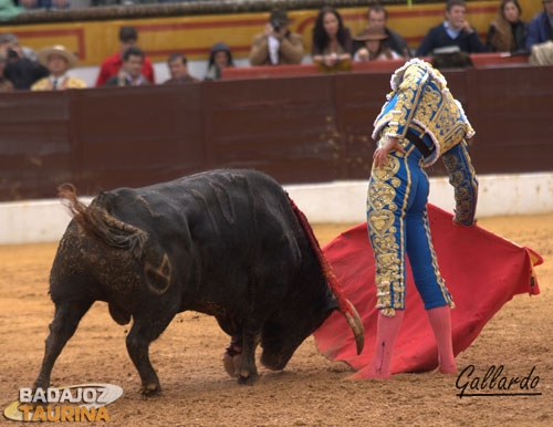 Con el sobrero que hizo quinto bis se mostró muy firme.