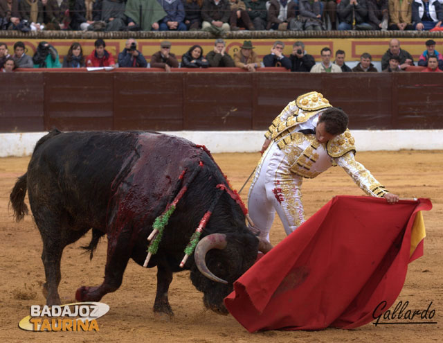 Sensacional natural de Ferrera a su primero.