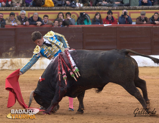 El temple y el mando de El Juli en este derechazo a su primero.