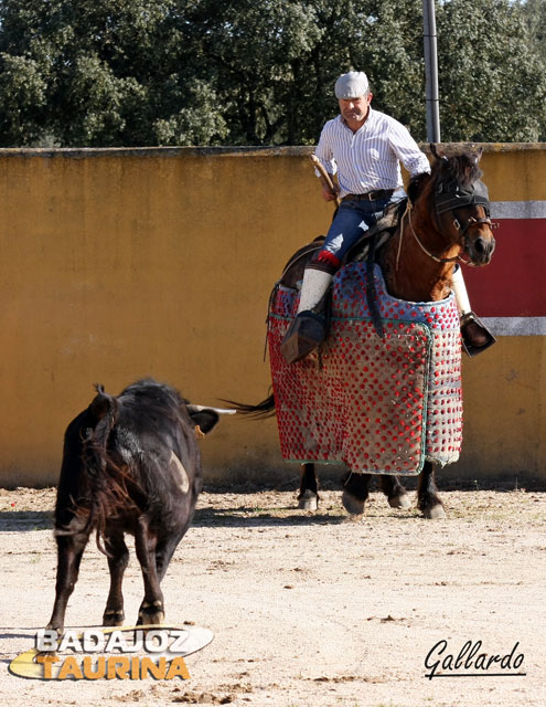 Dionisio Grilo tiró el palo con maestría toda la tarde.