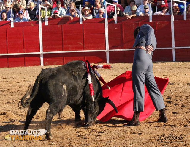 Canales Rivera toreando en redondo.