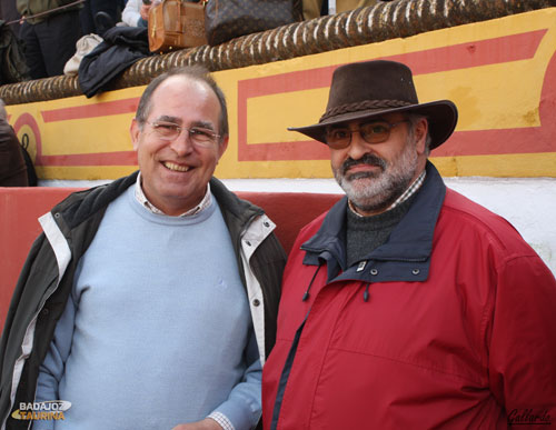 Carlos Durán y Felipe B. Albarrán antes del paseíllo.