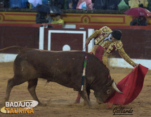 Fini muleteando a su segundo. (FOTO: Gallardo)