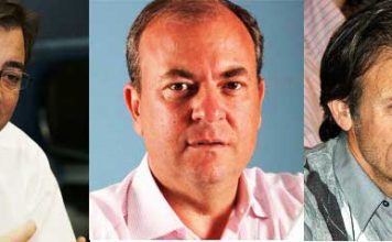 Fdez. Vara, Monago y Escobar.