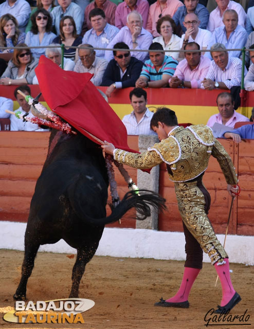 Pase de pecho, de pitón...a rabo.