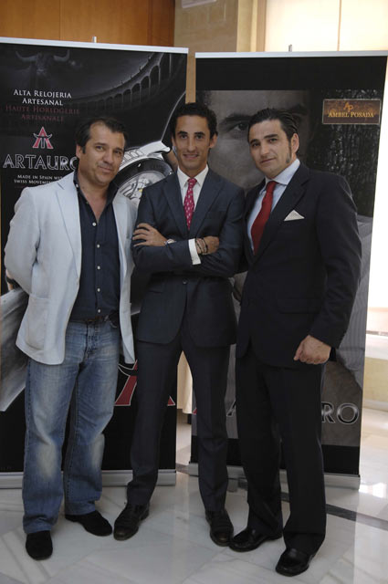 Juan Moragas, Ambel Posada y José Mª Tejero. (FOTO: Prime Time)