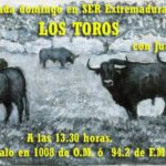 Los Toros en SER Extremadura. (Pintura de Fernando Naranjo).