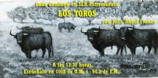 Los Toros en SER Extremadura. (Pintura de Fernando Naranjo).
