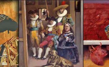 Imágenes que adornarán los carteles madrileños.