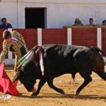 Casquinha toreando para adentro. (FOTO:Gallardo)