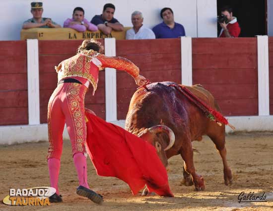 Volapié de Julio Parejo.