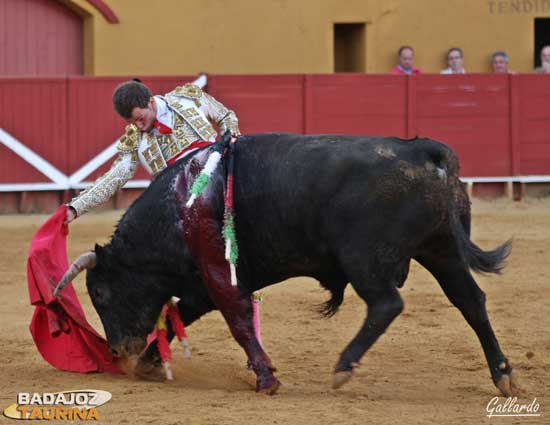 Emilio Martín ayer en Jerez de los Caballeros. (FOTO:Gallardo)