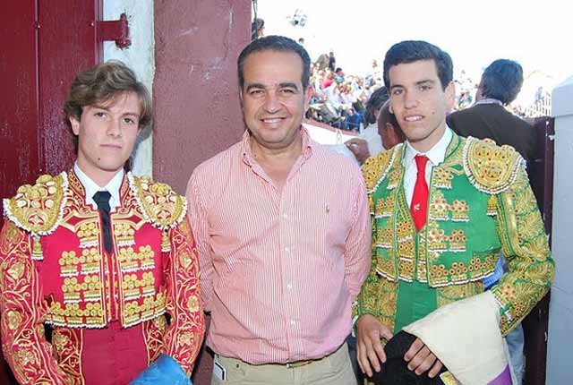 Joaquín Domínguez recordando tiempos pasados en Cabeza la Vaca.