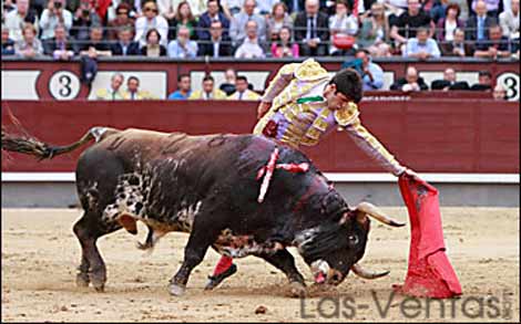 Natural sublime de Talavante a Cervato. (FOTO:Juan Pelegrín)