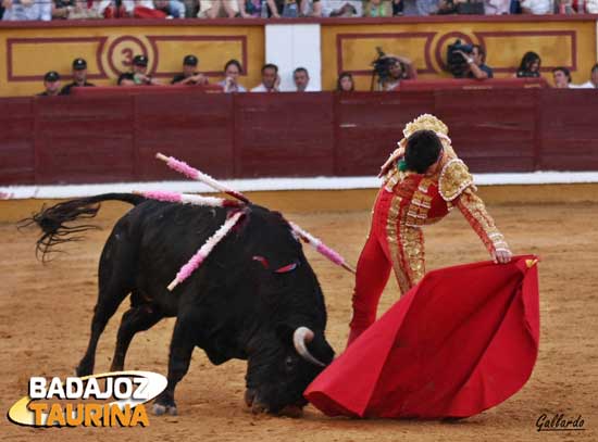 Imponente natural de Talavante. (FOTO:Gallardo)