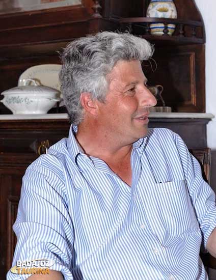 Alfonso Albarrán Marzal en un momento de la entrevista. (FOTO:J.M.Ballester)