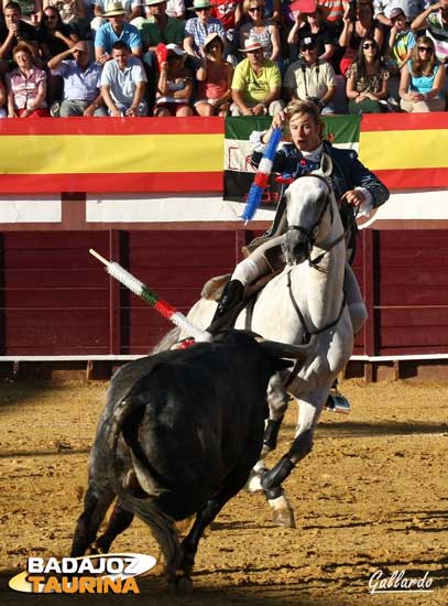 Rui Fernandes yendo siempre de frente. (FOTO:Gallardo)